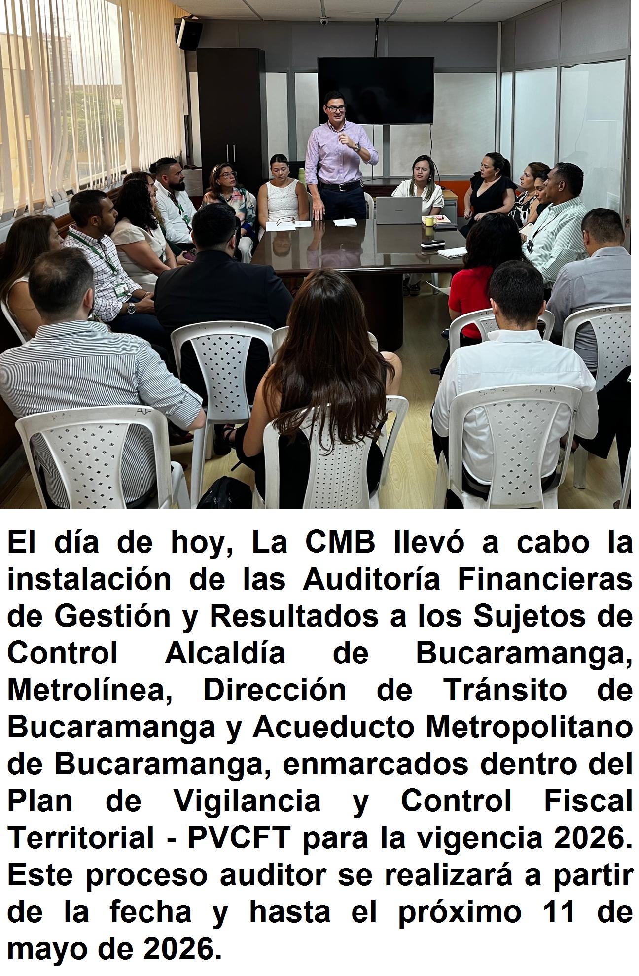  Instalacion de Auditorías Financieras de Gestión y...